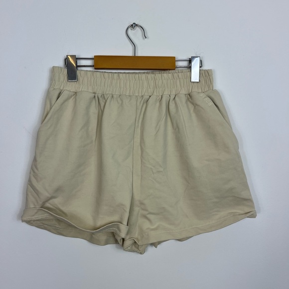 Meshki Tahlia Loopback Shorts Cream Sz L - Picture 4 of 10